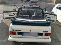 Gebraucht VW Golf Cabriolet 95 PS (69 kW) 1987 Weiß Cabrio