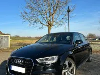 Gebraucht Audi A3 S-Line 150 PS (110 kW) 2017 Schwarz Limousine