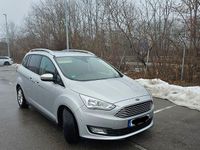 Gebraucht Ford Grand C-Max Titanium 150 PS (110 kW) 2015 Grau Van / Kleinbus