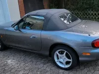 Gebraucht Mazda MX5 110 PS (80 kW) 2000 Silber Cabrio