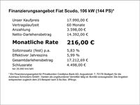 Gebraucht Fiat Scudo 144 PS (105 kW) 2022 Weiss Van