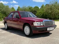 Gebraucht Mercedes 190 109 PS (80 kW) 1991 Rot Limousine