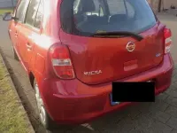 Gebraucht Nissan Micra 80 PS (58 kW) 2012 Rot Kleinwagen