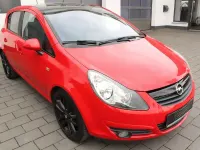 Gebraucht Opel Corsa Color Edition 101 PS (74 kW) 2010 Rot Kleinwagen