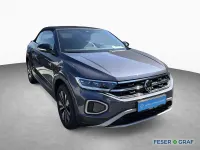 Gebraucht VW T-Roc Cabriolet Goal 116 PS (85 kW) 2025 Rauchgrau metallic schwarz Cabrio