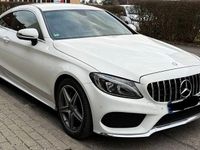 Gebraucht Mercedes C180 AMG 156 PS (114 kW) 2016 Weiß Coupé