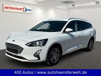 Gebraucht Ford Focus Cool & Connect 125 PS (91 kW) 2019 Weiß Kombi