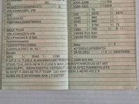 Usata VW Golf VI 122 CV (89 kW) 2011 Blu Utilitaria