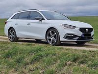 Usata Seat Leon 150 CV (110 kW) 2021 Bianco Berlina
