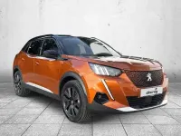 Gebraucht Peugeot e-2008 GT 100 kW (136 PS) 2021 Orange fusion metallic SUV