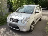 Gebraucht Kia Picanto 68 PS (50 kW) 2009 Silber Kleinwagen