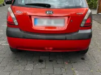 Używany Kia Rio 90 KM (66 kW) 2009 Czerwony Hatchback