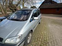 Gebraucht Opel Zafira Edition 101 PS (74 kW) 2000 Silber Van / Kleinbus