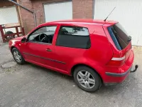 Gebraucht VW Golf IV 75 PS (55 kW) 2000 Rot Kleinwagen