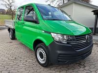 gebraucht VW Transporter T6.1Pritsche Doppelkabine lang FWD Klima 6 Sitze Navi