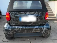 Usata Smart ForTwo Cabrio 45 CV (33 kW) 2003 Nero Cabrio