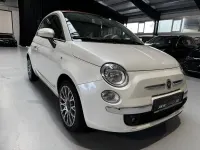Gebraucht Fiat 500 Lounge 69 PS (50 kW) 2009 Weiß Cabrio