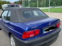 Gebraucht Ford Escort Cabriolet 88 PS (64 kW) 1996 Blau Cabrio