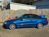 Gebraucht Mercedes CLK240 170 PS (125 kW) 2003 Blau Cabrio