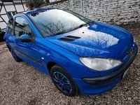 Gebraucht Peugeot 206 60 PS (44 kW) 2004 Blau Kleinwagen