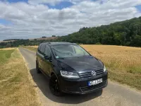 Gebraucht VW Sharan 170 PS (125 kW) 2012 Schwarz Van / Kleinbus