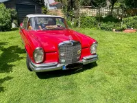 Gebraucht Mercedes W111 120 PS (88 kW) 1963 Rot Coupé