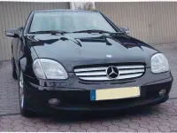 Usata Mercedes SLK200 163 CV (119 kW) 2004 Nero Cabrio