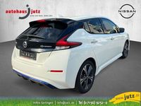 Gebraucht Nissan Leaf N-Connecta 110 kW (150 PS) 2021 Weiß Kleinwagen