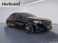 Gebraucht Mercedes E300 AMG 313 PS (230 kW) 2024 Metalliclack obsidianschwarz Limousine