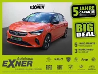 Gebraucht Opel Corsa-e Elegance 100 kW (136 PS) 2022 Power orange / dach schwarz Kleinwagen