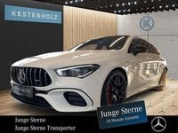 Gebraucht Mercedes CLA45 AMG AMG 421 PS (309 kW) 2021 Unilack polarweiß Kombi