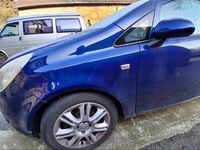 Begagnad Opel Corsa 2008 Blå Halvkombi