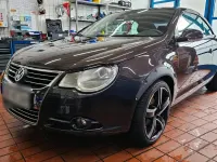 Gebraucht VW Eos 116 PS (85 kW) 2007 Braun Cabrio