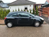 Używany Opel Corsa Edition 60 KM (44 kW) 2009 Czarny Sedan/Limuzyna
