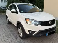 Gebraucht SsangYong Korando Quartz 150 PS (110 kW) 2014 Weiß SUV