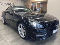 Gebraucht Mercedes SLK200 AMG line 184 PS (135 kW) 2014 Schwarz Cabrio