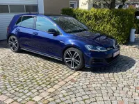 Gebraucht VW Golf VII GTD 184 PS (135 kW) 2018 Atlantic blue metallic Kleinwagen