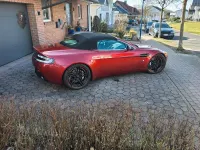 Gebraucht Aston Martin V8 Vantage 385 PS (283 kW) 2008 Rot Cabrio