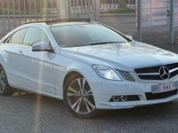Gebraucht Mercedes E200 184 PS (135 kW) 2010 Weiß Coupé