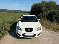 Gebraucht Seat Leon 105 PS (77 kW) 2011 Weiß Kleinwagen