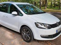 Gebraucht VW Sharan 150 PS (110 kW) 2017 Weiß Van / Kleinbus