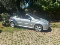 Gebraucht Peugeot 206 CC Sport 109 PS (80 kW) 2005 Grau Cabrio