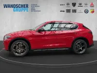 Neu Alfa Romeo Stelvio 280 PS (205 kW) 2025 Rotschwarz SUV