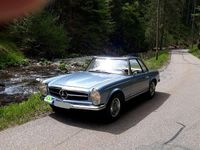 Gebraucht Mercedes SL280 170 PS (125 kW) 1968 Blau Cabrio