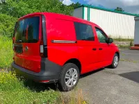 Gebraucht VW Caddy 102 PS (75 kW) 2021 Rot Van / Kleinbus