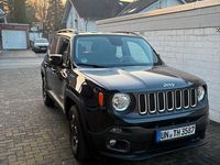 Gebraucht Jeep Renegade Longitude 110 PS (80 kW) 2017 Schwarz SUV
