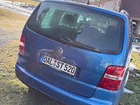 Gebraucht VW Touran Basis 116 PS (85 kW) 2005 Blau Van / Kleinbus