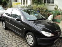 Gebraucht Peugeot 206 60 PS (44 kW) 1999 Schwarz metallic Limousine