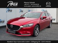 Gebraucht Mazda 6 194 PS (142 kW) 2019 Magmarot metallic Kombi