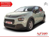 Gebraucht Citroën C3 Feel 82 PS (60 kW) 2019 Grün Kleinwagen